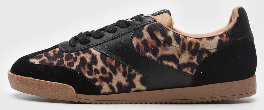 Tênis Via Uno Animal Print Onça