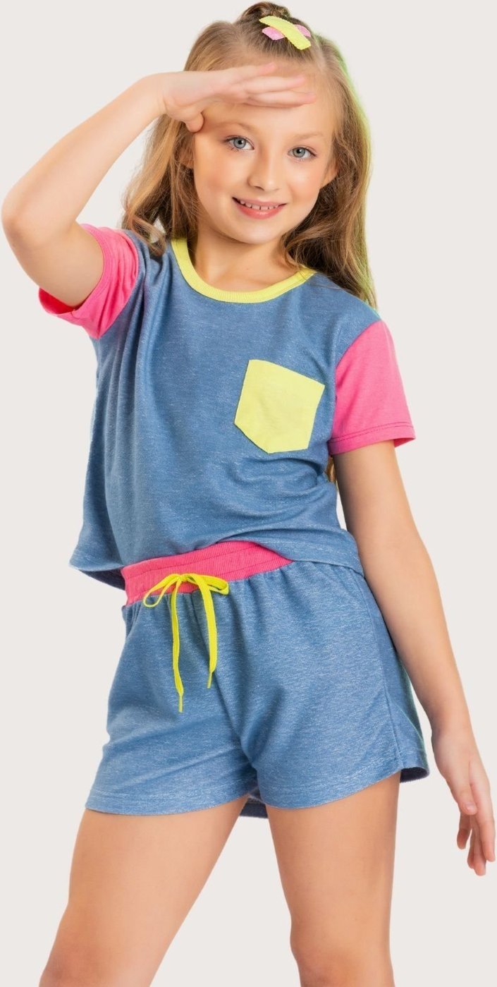 Imagem principal Infantil - Conjunto Platinum Estilo PLATINUM KIDS jeans azul PLATINUM KIDS jeans azul