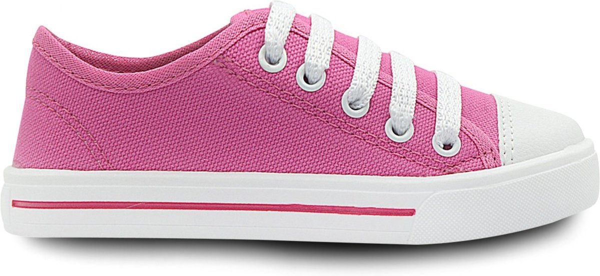 Imagem principal Infantil - Tênis Menina Old School Tradicional Footz Escolar Confortável Macio Cano Baixo vermelho Footz vermelho