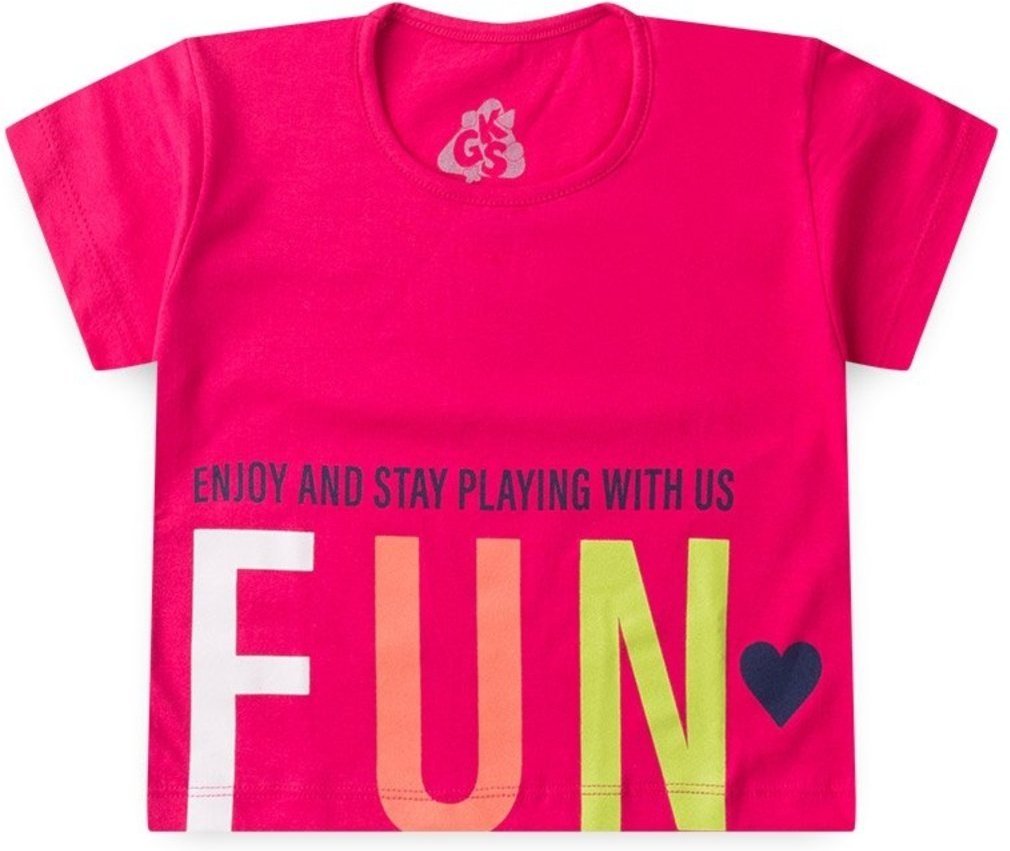 Imagem principal Infantil - Conjunto de Verão para Menina Cropped FUN GKS pink GKS pink