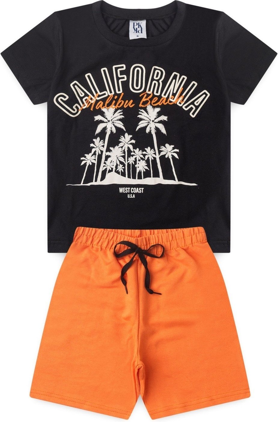 Imagem principal Infantil - Conjunto Platinum Estilo Californiano PLATINUM KIDS preto PLATINUM KIDS preto