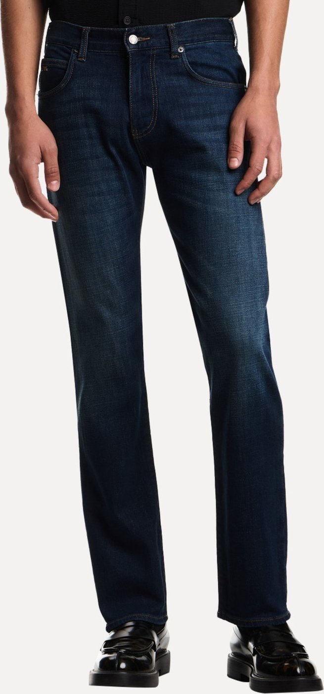 Imagem principal Calça Jeans Empório Armani Masculina J45 Regular Fit Azul Escuro jeans azul Emporio Armani jeans azul