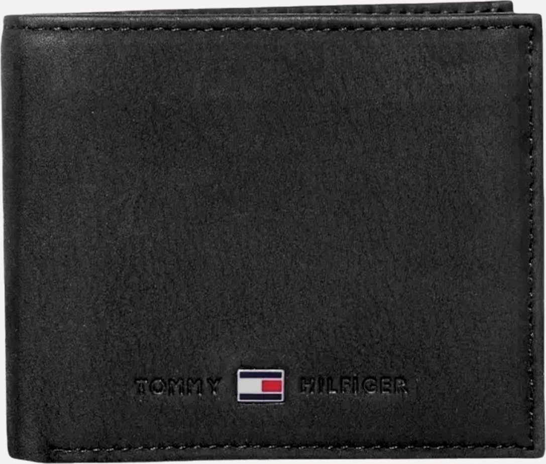 Imagem principal Carteira Tommy Hilfiger Masculina Johnson Mini CC Wallet Preta preto Tommy Hilfiger preto