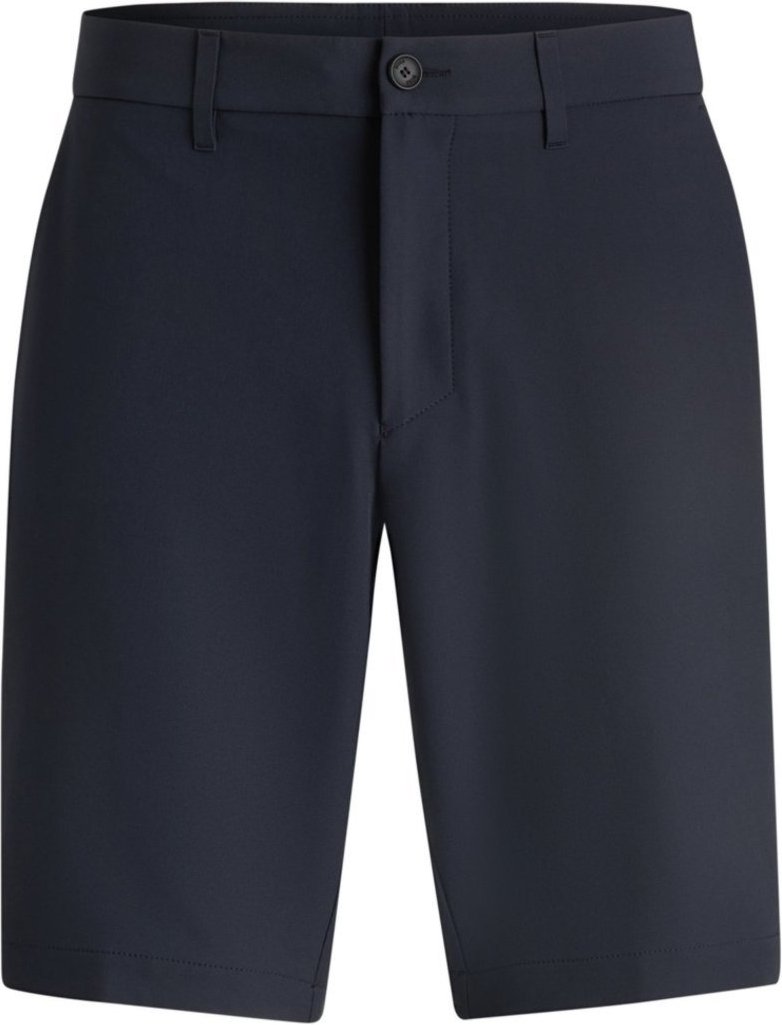 Imagem principal Shorts De Ajuste Slim Em Tecido Elástico Recouronte À Água Boss azul Boss azul