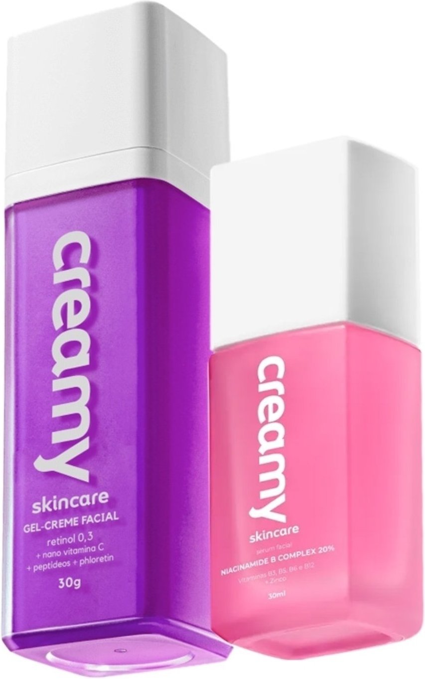 Imagem principal Kit Creamy B Complex 20 e Creme Retinol (2 produtos) multicolorido Creamy multicolorido