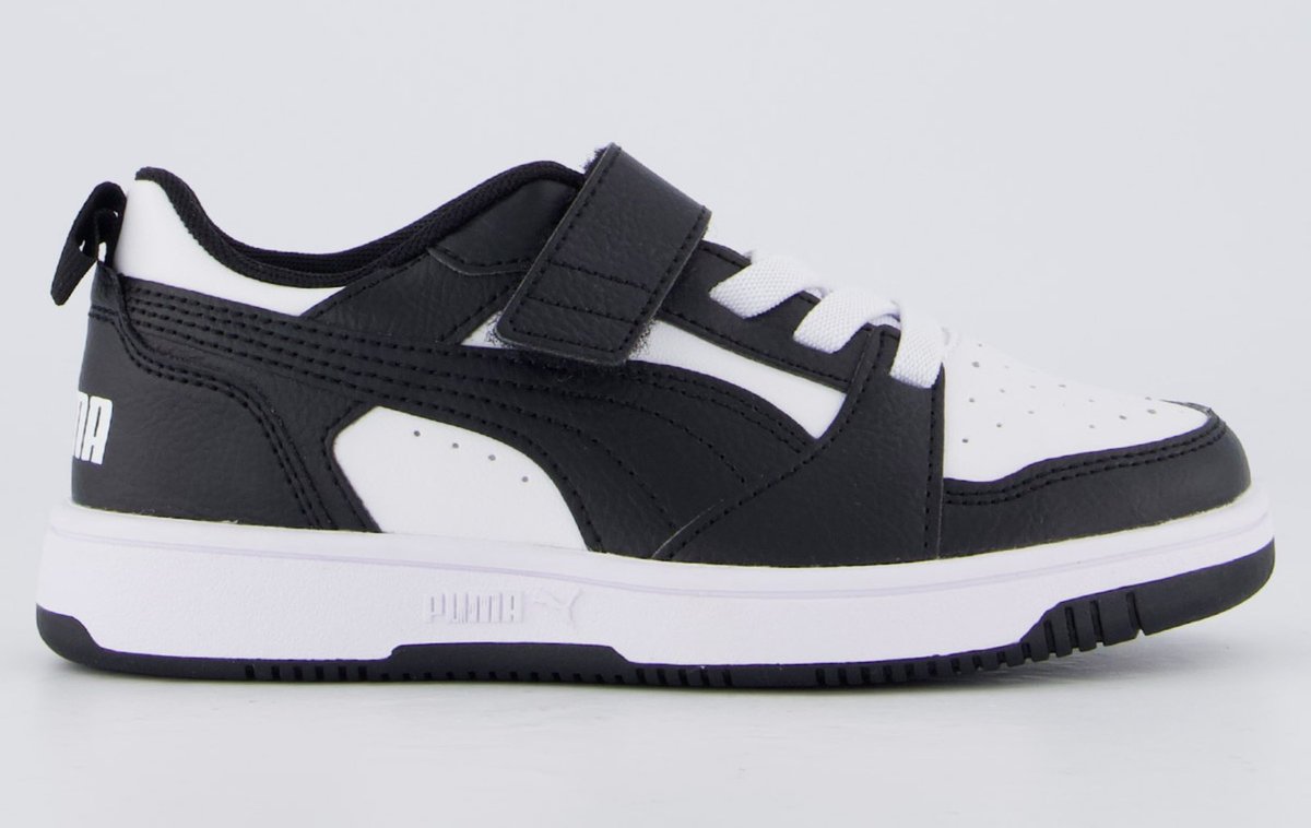 Imagem principal Tênis Puma Rebound V6 LO Juvenil e Preto rosa Puma rosa