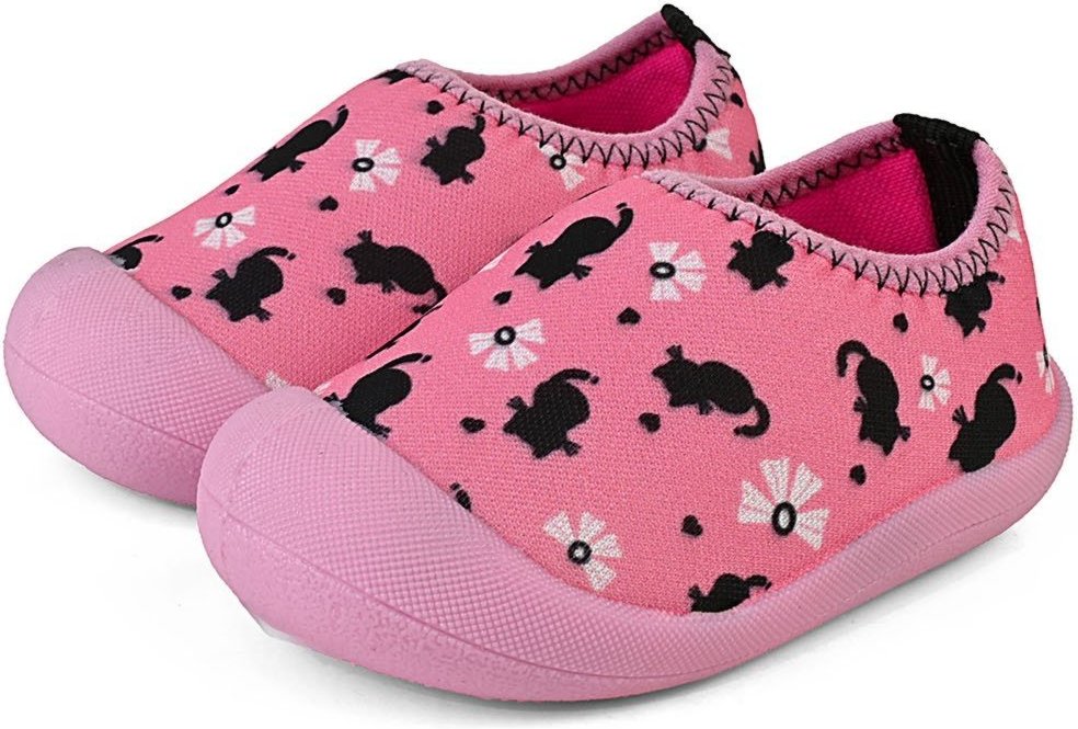 Imagem principal Infantil - Sapameia Menina Rosa/Preto Gatinhos Antiderrapante Conforto Mzkid lilás/pink rosa Mzkid lilás/pink rosa