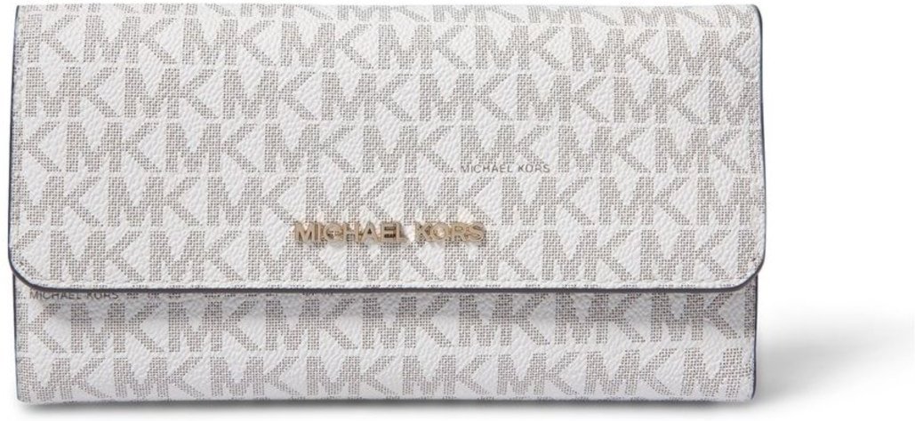 Imagem principal Carteira Jet Set Logo Média 35F8gtvf3b150 Michael Kors branco/marrom