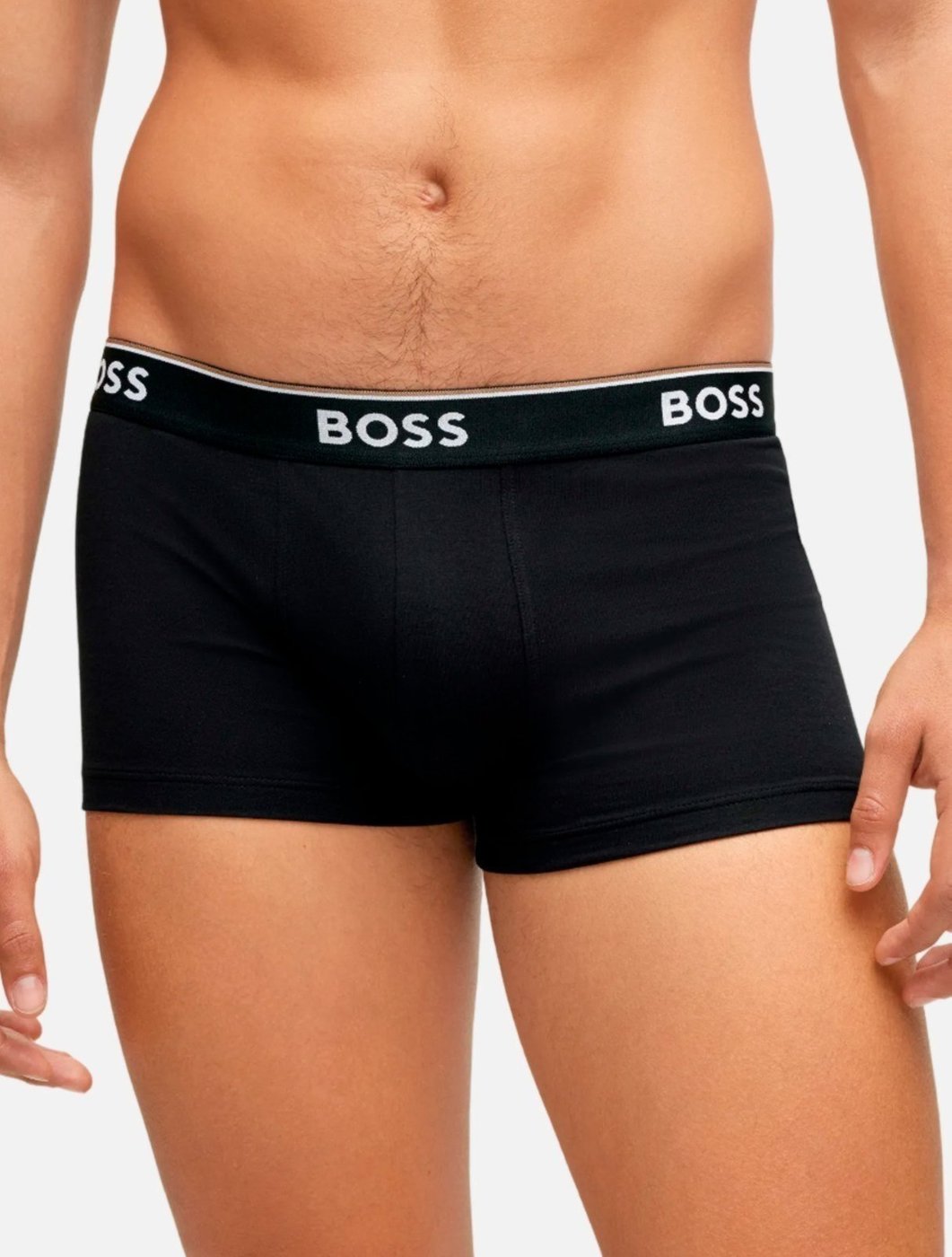 Imagem principal Kit Cueca Hugo Boss Masculina Boxer Trunk 3P Power Preta preto Hugo Boss preto