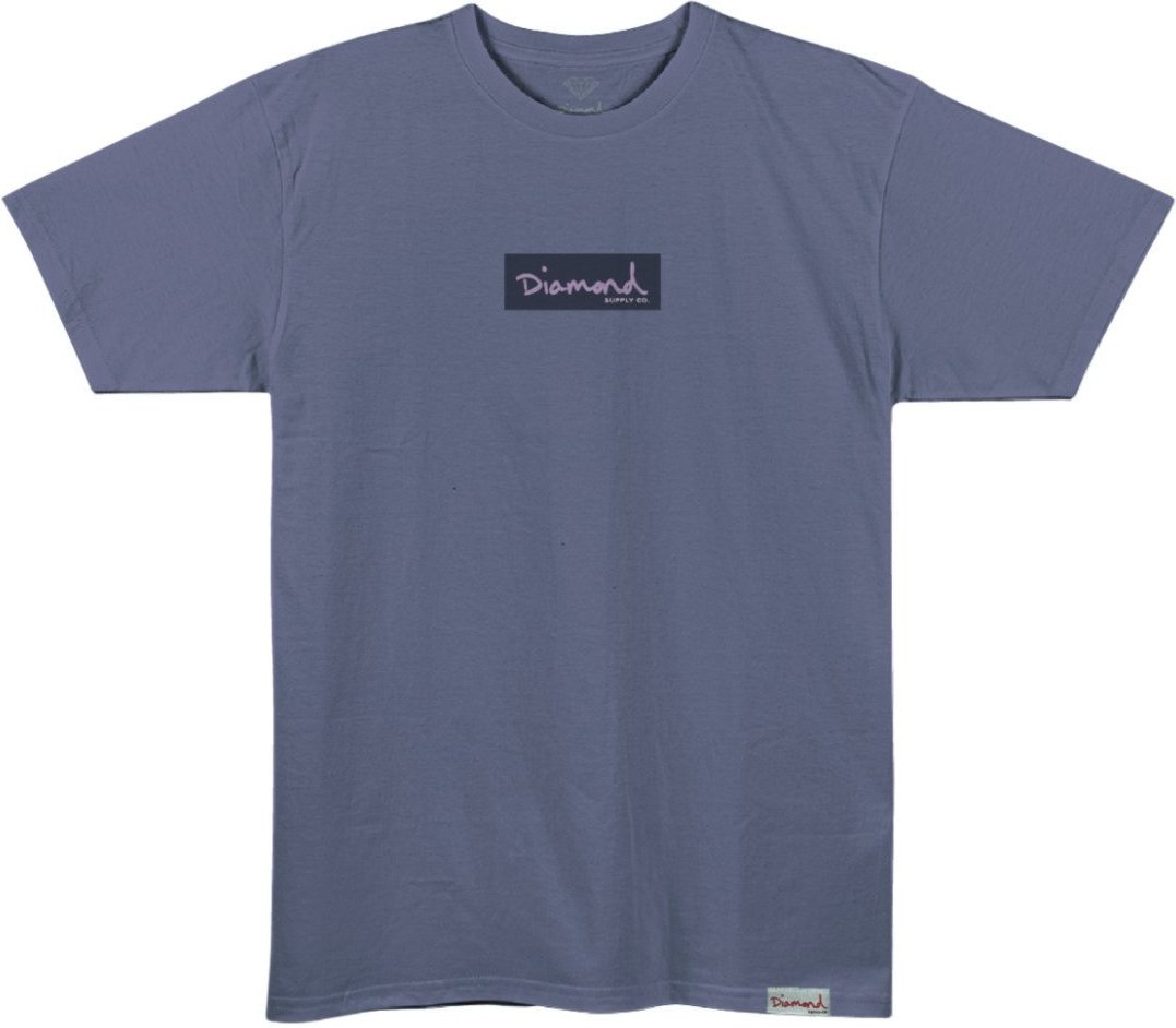 Imagem principal Camiseta Diamond Box Logo Tee azul Diamond azul