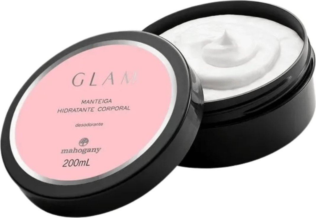 Imagem principal Mahogany Manteiga Hidratante Glam 200g branco/preto/rosa Mahogany branco/preto/rosa