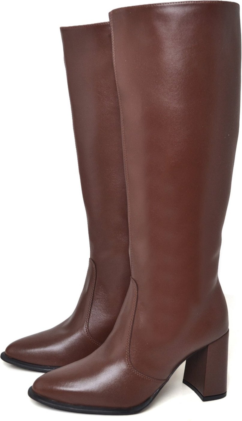 Imagem principal Bota Feminina Cano longo Salto DUBUY 1716FG marrom DUBUY marrom