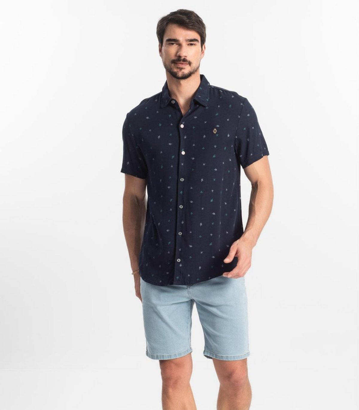 Imagem principal Bermuda Masculina Jeans Diametro DIAMETRO JEANS azul DIAMETRO JEANS azul