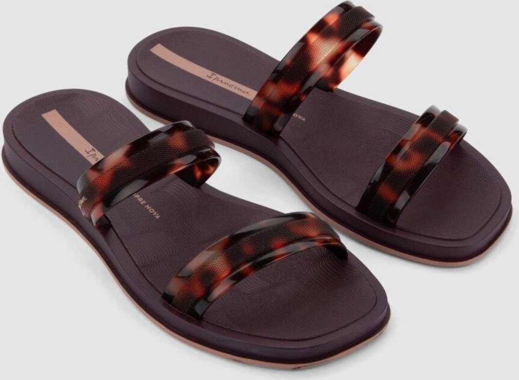 Imagem principal Chinelo Slide Feminino Adulto Ipanema Glow Trendy marrom Ipanema marrom