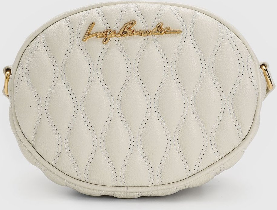 Bolsa Transversal Luiza Barcelos Alça Ajustável Off-White