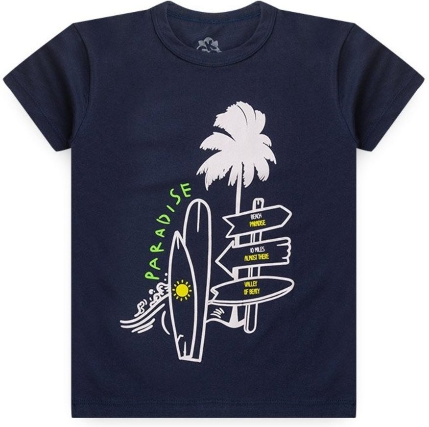 Imagem principal Infantil - Conjunto de Verão para Menino Camiseta e Bermuda Paradise GKS preto GKS preto