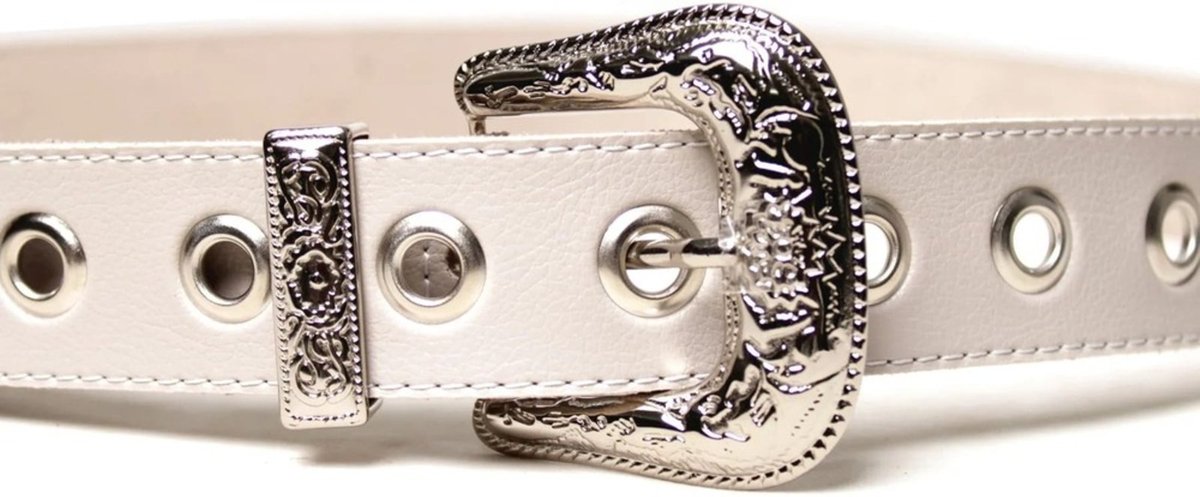 Cinto Feminino Boho Artlux Off White FM00