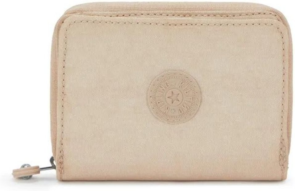 Carteira Kipling Money Love Sparkled Beige