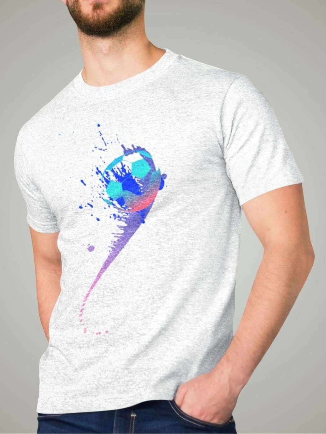 Imagem principal Camiseta Masculina GuGi Futebol Bola No Peito preto Gugi preto