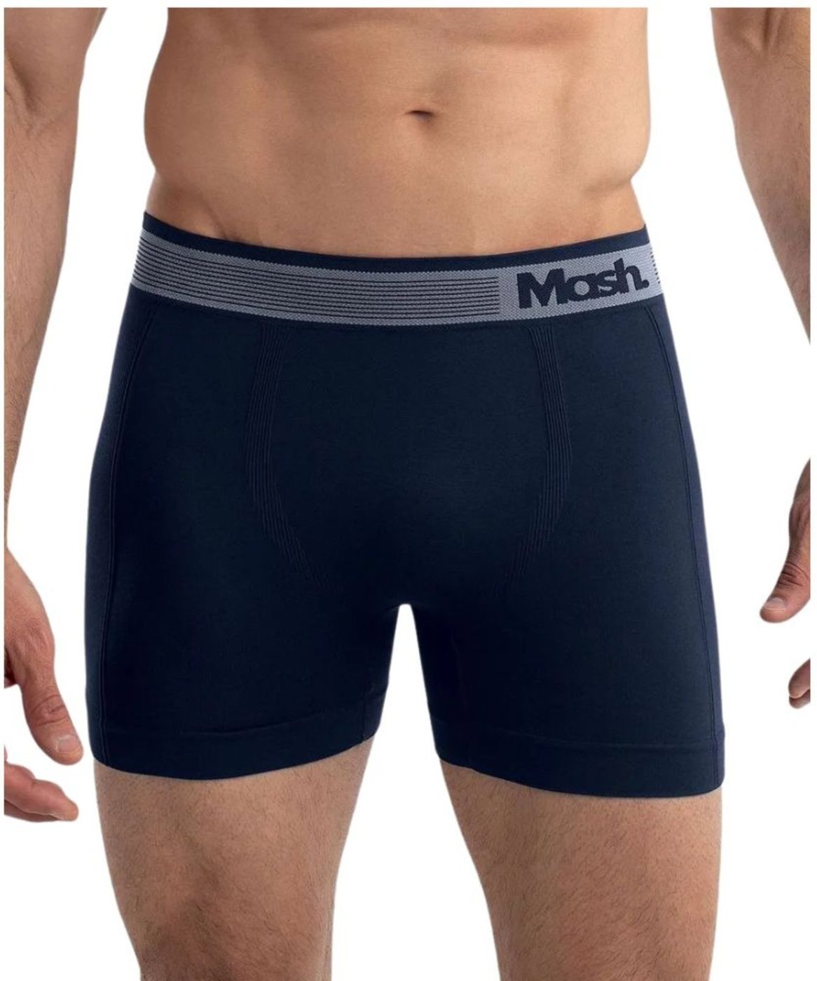 Imagem principal Cueca Boxer Mash Microfibra Sem Costura Adulto 710.01 branco MASH branco