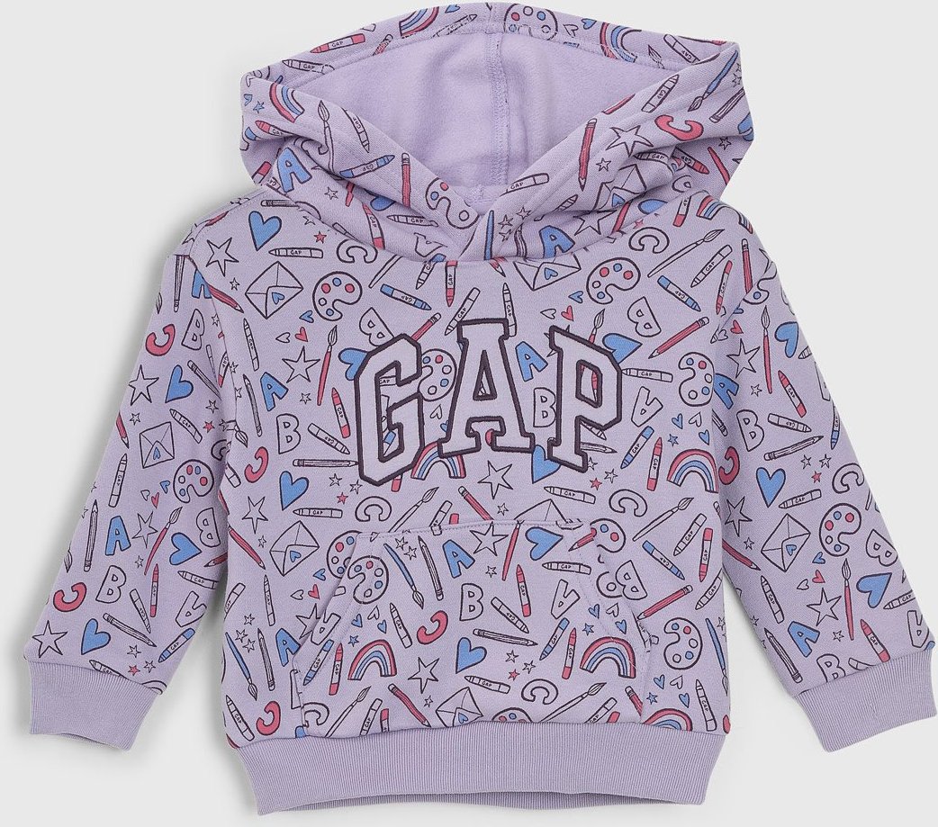 Imagem principal Blusa de Moletom GAP Estampada lilás GAP lilás