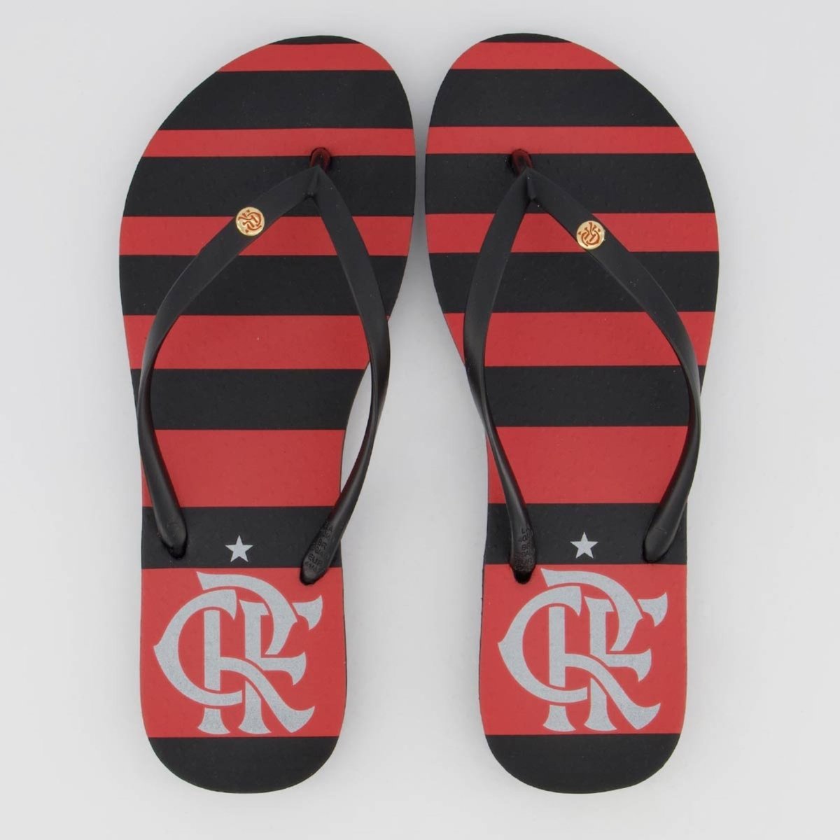 Imagem principal Chinelo Flamengo Manto I 2024 Feminino Neorubber preto Neorubber preto