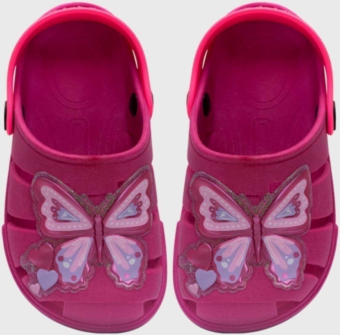 Imagem principal Infantil - Sandalia Babuche Pópidi Menina Borboleta rosa Pópidí rosa