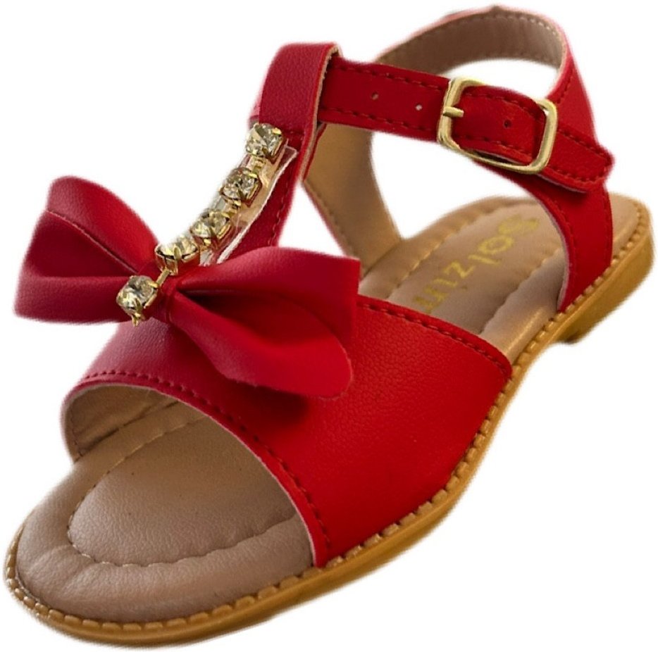 Infantil - Sandália menina infanil Solzim Libelula vermelha