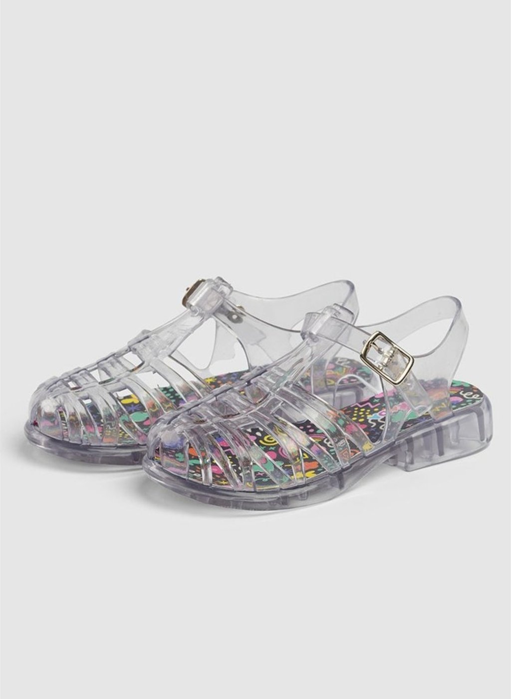 Imagem principal Infantil - Sandália Transparente Menina Molekada cinza Molekada cinza