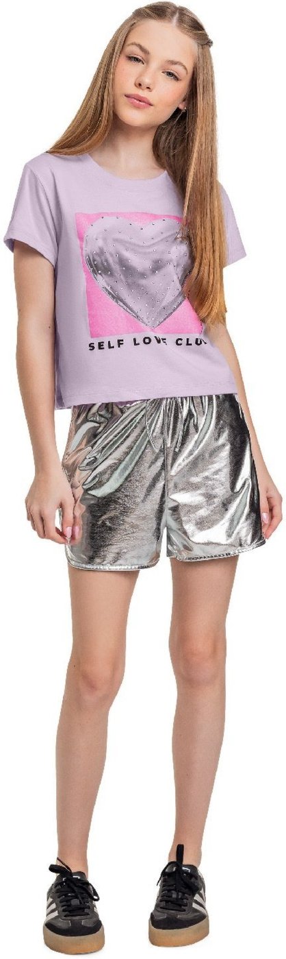 Imagem principal Infantil - Blusa Metalizada Juvenil Gloss roxo Gloss roxo