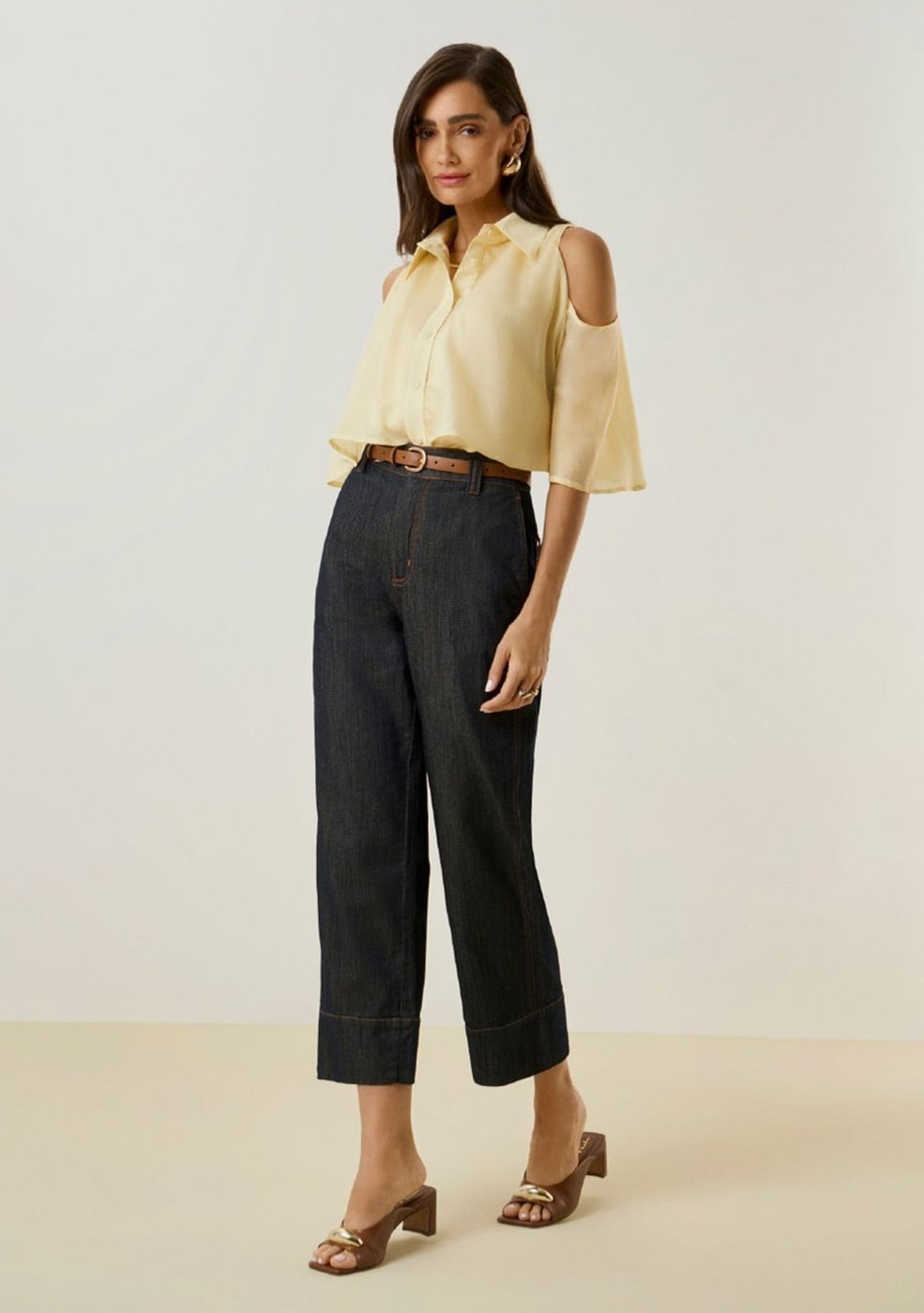 Calça Maria Valentina Reta Alta