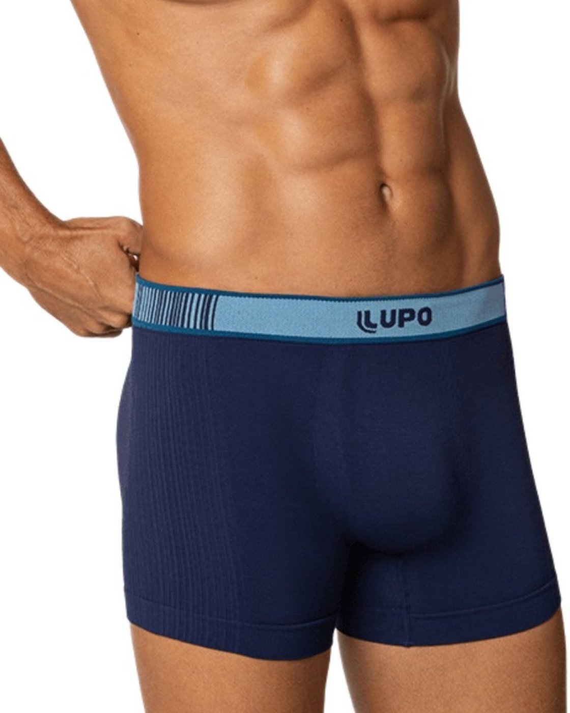 Imagem principal Cueca Lupo Boxer Microfibra Sem Costura grafite Lupo grafite