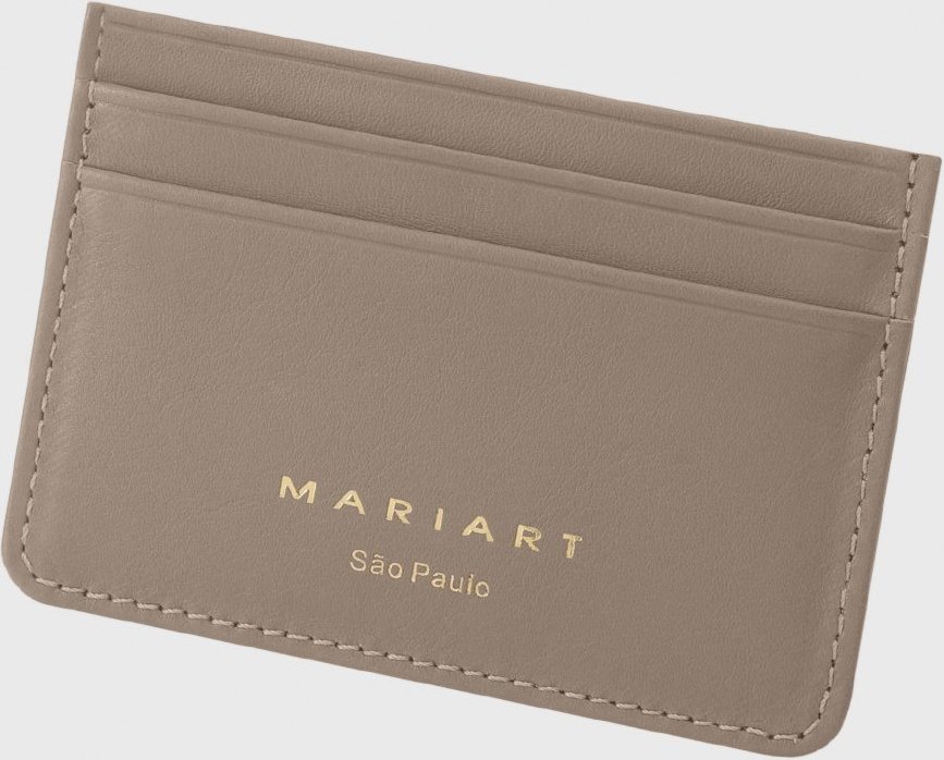 Porta-Cartão Couro Mariart Babaçu New