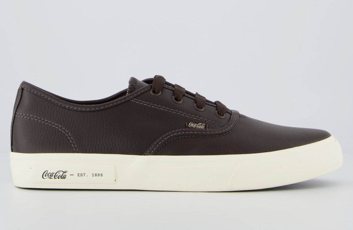 Imagem principal Tênis Coca Cola Kick Travel Coca-Cola bege Coca-Cola bege