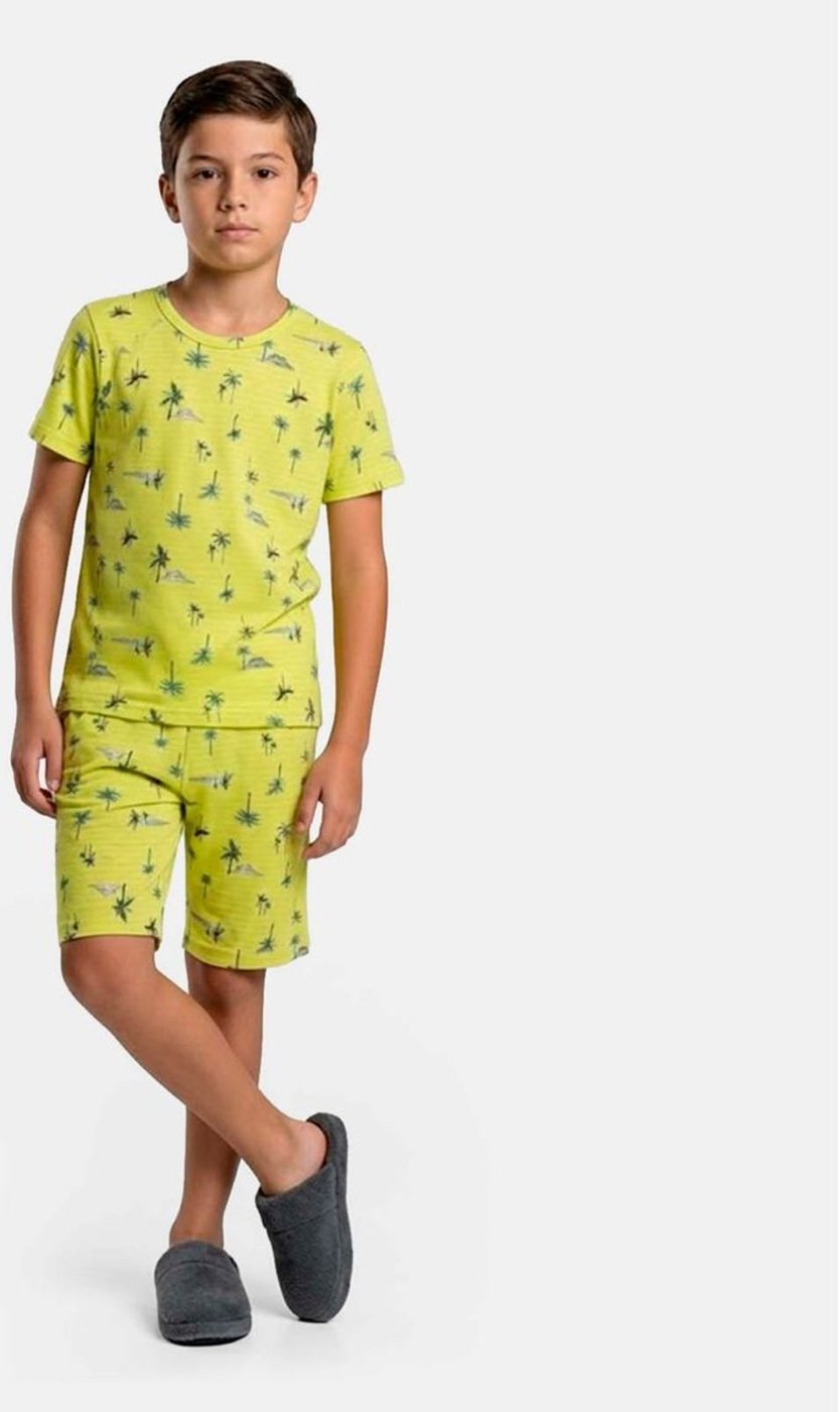 Imagem principal Pijama Camiseta e Bermuda Select azul Select azul