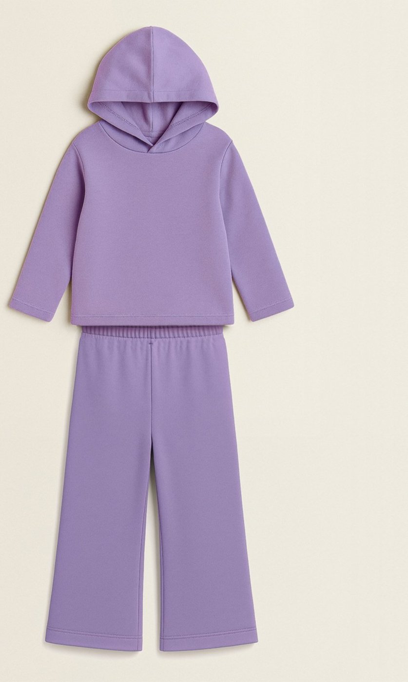 Imagem principal Infantil - Conjunto Bugbee Menina em Moletom Felpado Ipê roxo Bugbee roxo