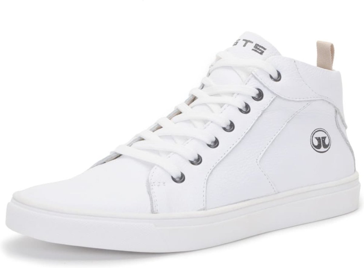 Tenis Masculino Casual de Couro Cano Alto Clube do Sapato de Franca DFT City