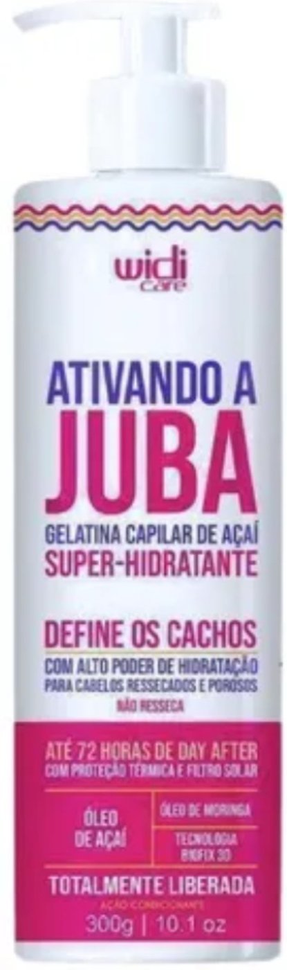 Imagem principal Ativando A Juba Gelatina Super Hidratante 300g Widi care incolor Widi care incolor