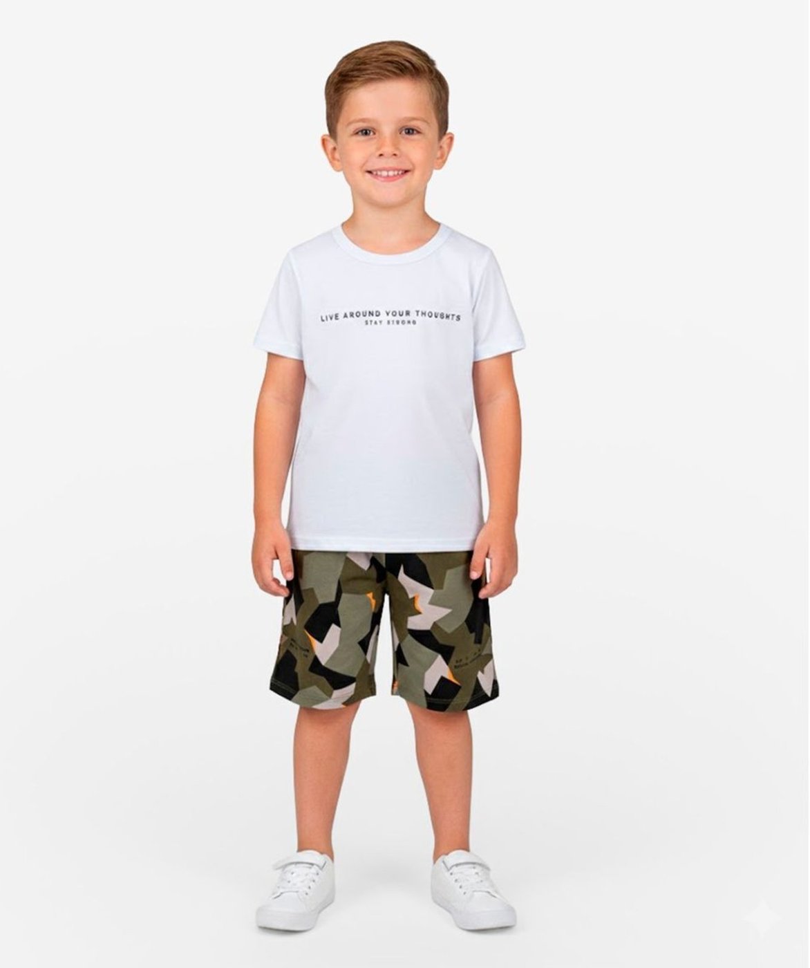 Imagem principal Infantil - Conjunto Camiseta e Bermuda Select azul Select azul
