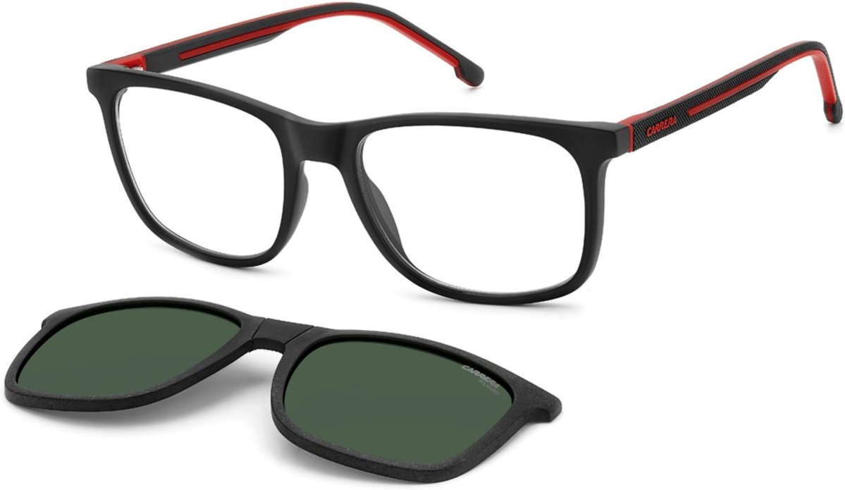 Imagem principal Óculos de Sol Carrera Clipon 8918 C BLX 5418 Masculino preto Carrera preto