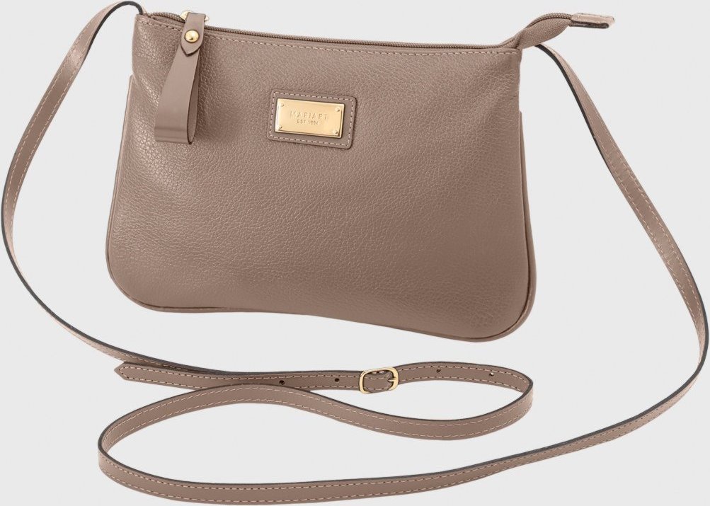 Imagem principal Bolsa Transversal de Couro Mariart 199MRT New bege Mariart bege