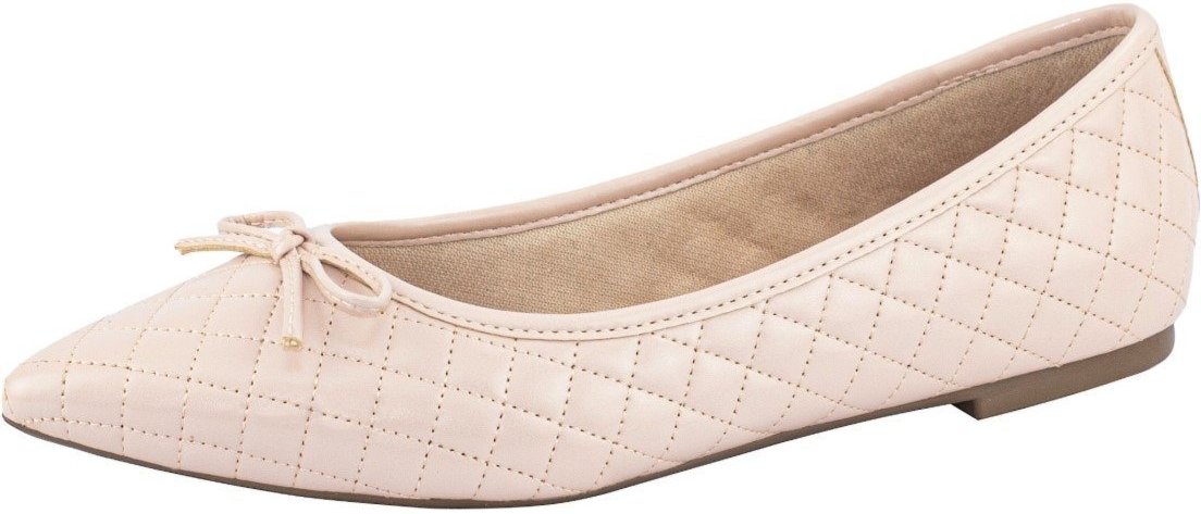 Imagem principal Sapatilha Feminina Bico Fino Lumiss Matelassê Confortável Rasteirinha nude nude