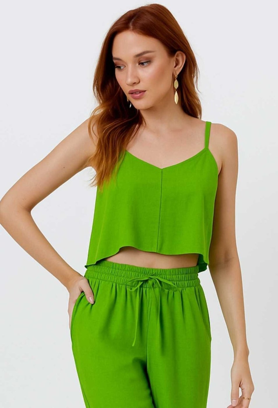 Imagem principal Regata Vanibele Viscose verde verde