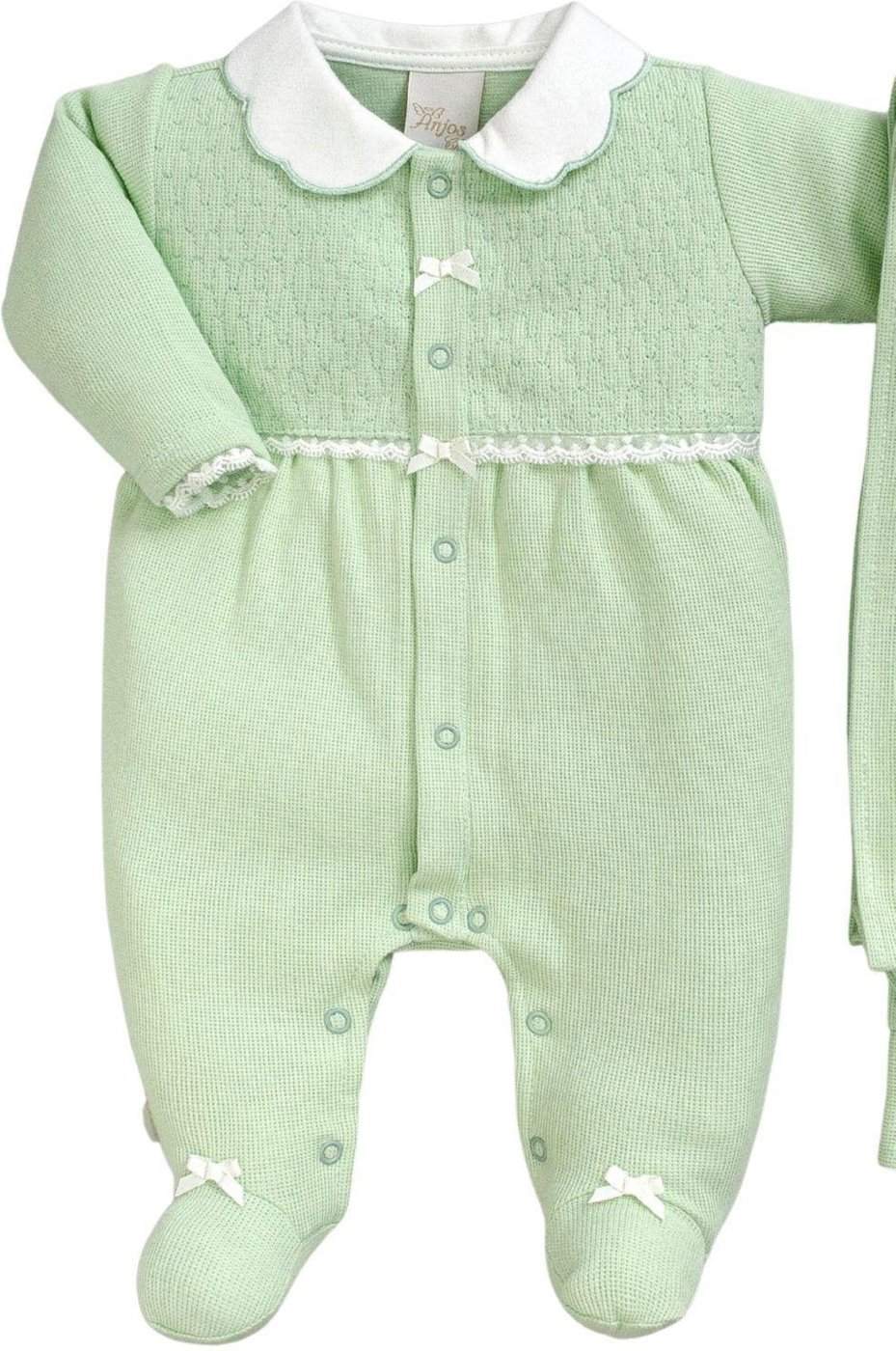 Infantil - Macacão Longo Menina Anjos Baby