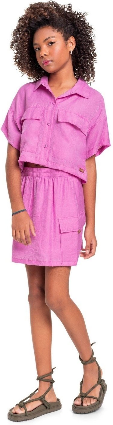 Imagem principal Infantil - Saia em Tecido Juvenil Gloss rosa Gloss rosa