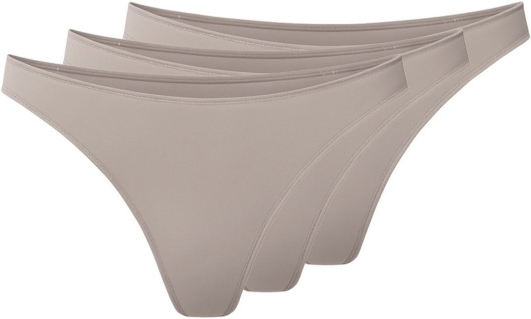 Imagem principal Kit com 3 Calcinhas Tanga Liz 50374 bege Liz bege