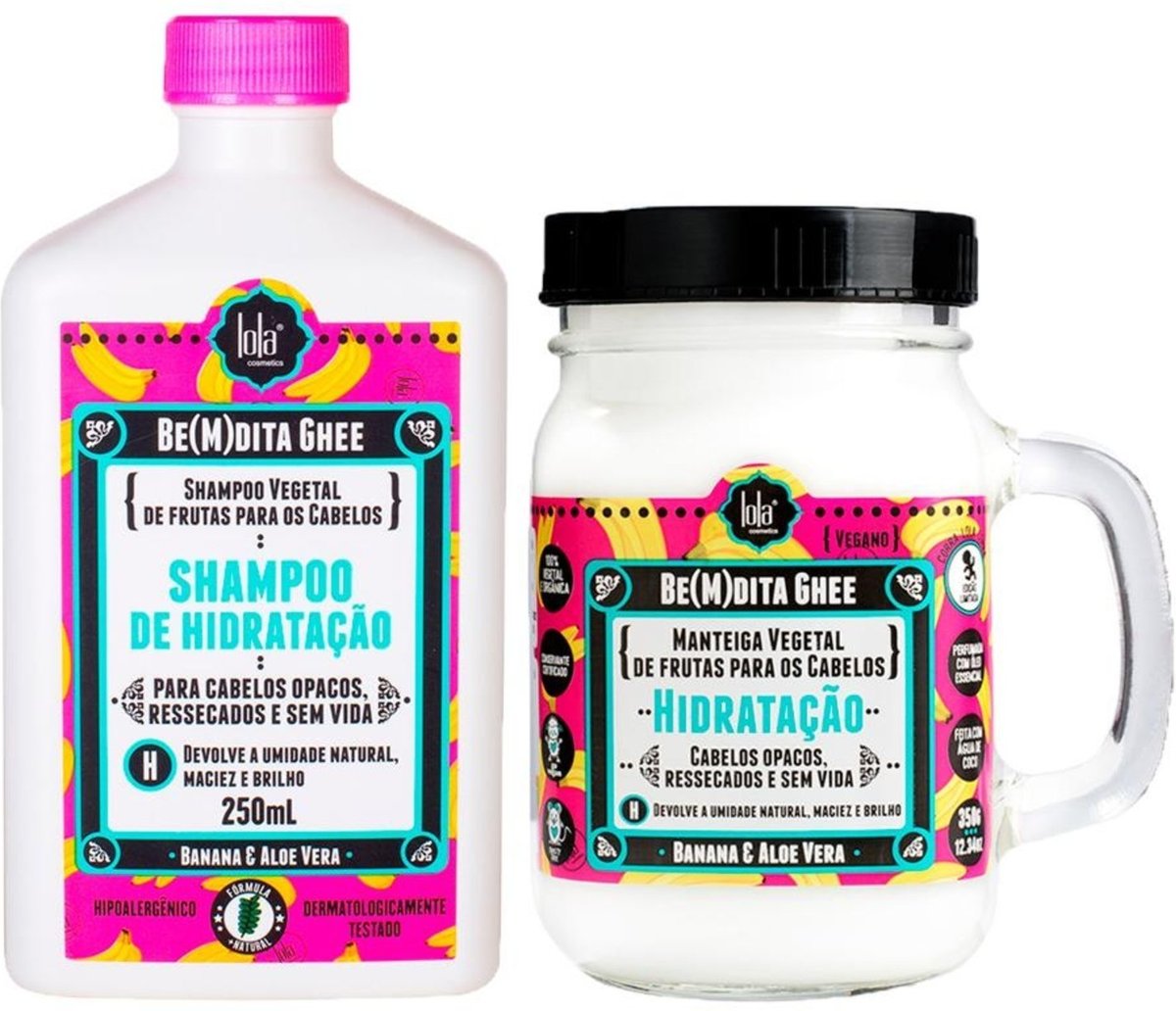 Imagem principal Kit Lola Csm Be(M)Dita Ghee Sh 250Ml+Másc 100g Lola From Rio incolor Lola From Rio incolor