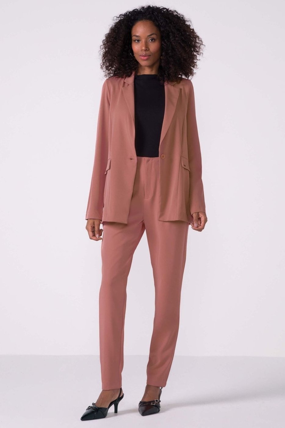 Imagem principal Calça Feminina Tecido Plano Marialícia rosa Marialícia rosa