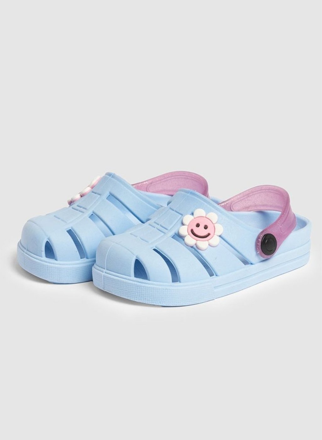 Imagem principal Infantil - Babuche Menina Florzinha Molekada azul Molekada azul