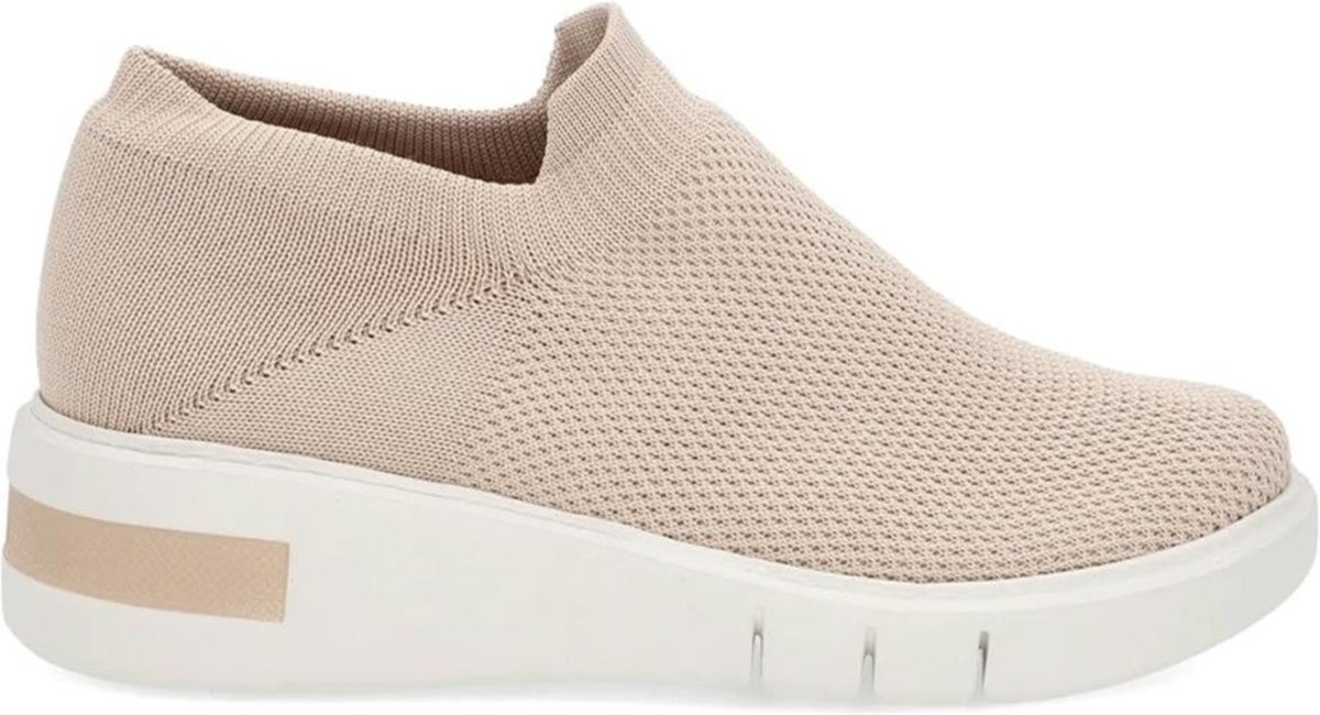 Imagem principal Tênis Usaflex Feminino Slip On Tricot Detalhe Sola Casual AM01004 preto Usaflex preto